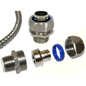 Stainless Steel Liquid-Tight Conduit Connectors Stainless Steel Liquid-Tight Conduit Connectors