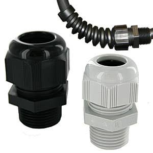 Nylon Dome Strain Relief Connectors Nylon Dome Strain Relief Connectors