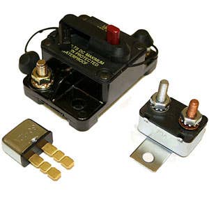 NEW Pollak 54-715 15 Amp Blade Style Automatic Reset Circuit Breaker 15A 