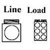 POWER DISTRIBUTION BLOCK , LINE 2/0-14AWG 1 OPENING, LOAD 4-14AWG 6 OPENING, 1POLE (AS-K1-H6)
