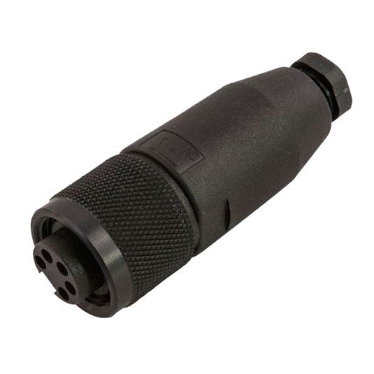 3 Pole Female Plug Mini-Link Assembly 16 Awg 103AFW11 3 Pole Female Plug Mini-Link Assembly 16 Awg 103AFW11