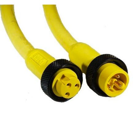 4 Pole Male-Female Mini-Link Assembly 16 Awg 104G0120AP 4 Pole Male-Female Mini-Link Assembly 16 Awg 104G0120AP
