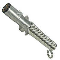4-POLE DIE CAST PLUG W/ CABLE GUARD 4-POLE DIE CAST PLUG W/ CABLE GUARD