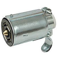 7-POLE PLUG, TRAILER END, METAL