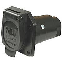 7-POLE SOCKET, CAR END, NYLON