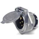 7 POLE TRAILER SOCKET, DIECAST, SELF-GROUNDING 7 POLE TRAILER SOCKET, DIECAST, SELF-GROUNDING