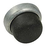 BLACK NEOPRENE RUBBER BOOT NUT. WEATHER & DUSTPROOF