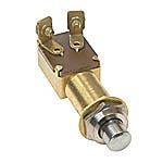 MARINE, 15 AMPS AT 12V, ALL BRASS, CHROME PLTD, FITS 1" THICK PANEL MARINE, 15 AMPS AT 12V, ALL BRASS, CHROME PLTD, FITS 1" THICK PANEL