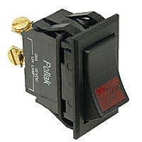 Universal Rocker Switch SPST 2 Blades Signaling Switch Day On-Off 