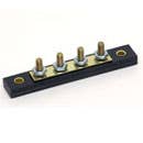COMMON BUSBAR, 10-32 STUD TERMINALS, 4-GANG COMMON BUSBAR, 10-32 STUD TERMINALS, 4-GANG