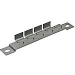 MOUNTING BRACKET, 6 GANGS, 8.44" LENGTH, 8.44" MOUNTING HOLE CENTER, STEEL MOUNTING BRACKET, 6 GANGS, 8.44" LENGTH, 8.44" MOUNTING HOLE CENTER, STEEL