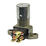 DIMMER, 2 POS., S.P.D.T, SPECIAL FLOOR MOUNTED TYPE, 3 SPECIAL TERMS FOR PLUG CONNECTION DIMMER, 2 POS., S.P.D.T, SPECIAL FLOOR MOUNTED TYPE, 3 SPECIAL TERMS FOR PLUG CONNECTION