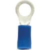 Ring Connectors 16-14 Awg #10 PVC Blue