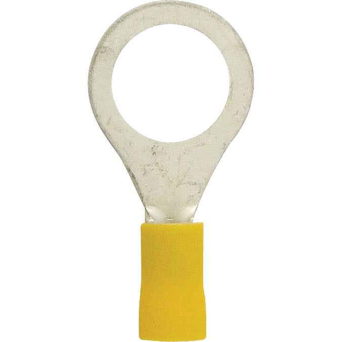 Ring Connectors 12-10 Awg 1/2" PVC Yellow