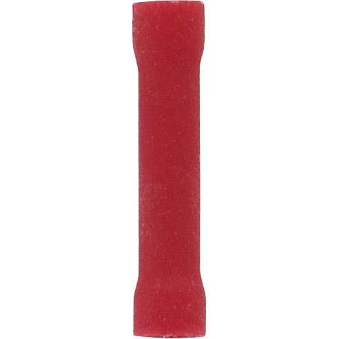 Butt Connectors 22-18 Awg PVC Red Butt Connectors 22-18 Awg PVC Red