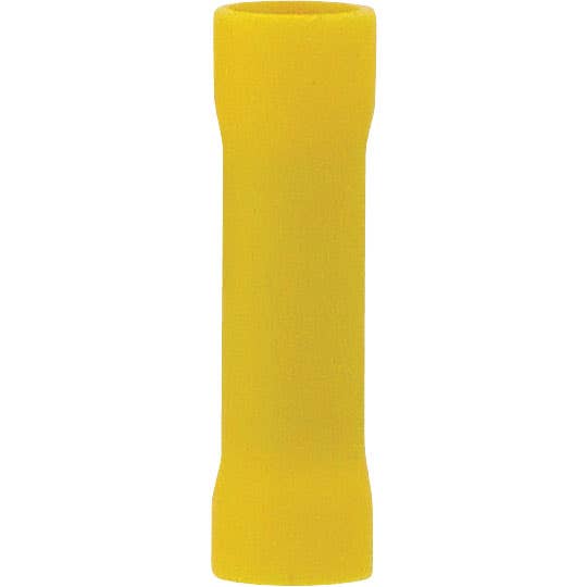 Bulk Butt Connectors 12-10 Awg PVC Yellow