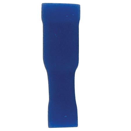 FEMALE BULLET WIRE TERMINAL 16-14GA .156 PVC BLUE