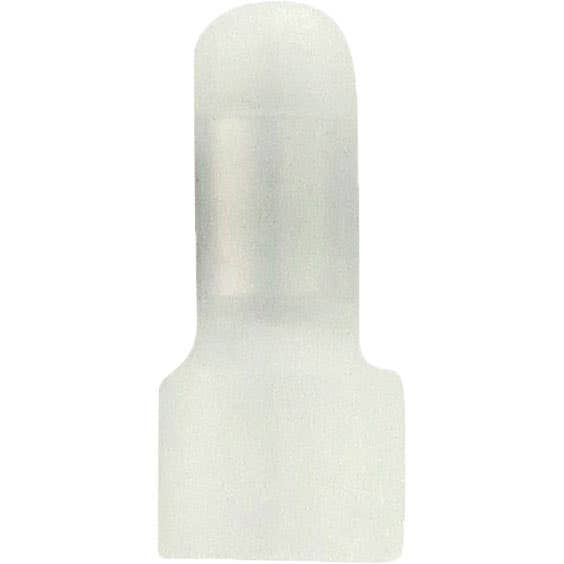 Bulk Closed End Connectors 22-10GA Nylon Clear