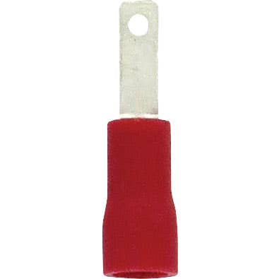 Bulk Male Slide Connectors 22-18GA .110" x .020" PVC Red