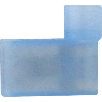 Female Fully Insulated Flag Connectors 16-14GA .250" Nylon Blue Female Fully Insulated Flag Connectors 16-14GA .250" Nylon Blue