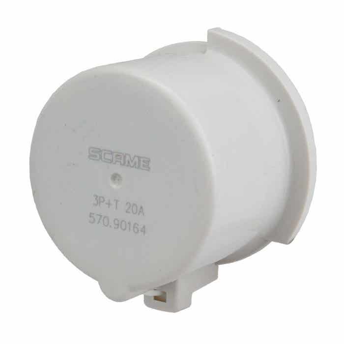 Watertight Pin & Sleeve Cap for 16/20Amp 570.90164 Watertight Pin & Sleeve Cap for 16/20Amp 570.90164