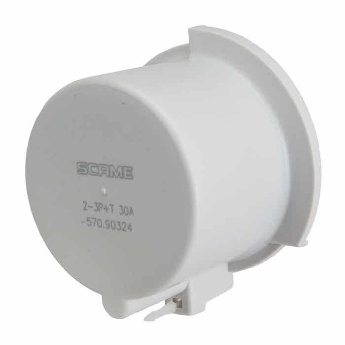 Watertight Pin & Sleeve Cap for 30/32Amp 570.90324 Watertight Pin & Sleeve Cap for 30/32Amp 570.90324