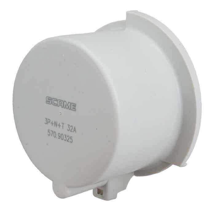 Watertight Pin & Sleeve Cap for 30/32Amp 570.90325 Watertight Pin & Sleeve Cap for 30/32Amp 570.90325