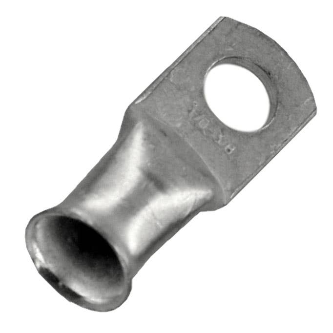 Tin Plated Copper Lug 1/0 Awg 1/4" 