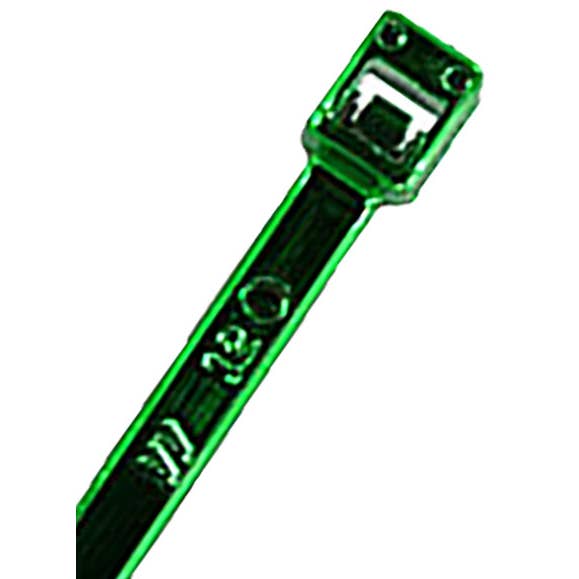 8" Chrome Plated Cable Tie Green 10PK 662787 8" Chrome Plated Cable Tie Green 10PK 662787