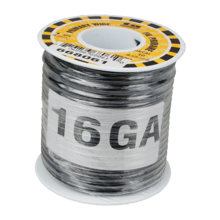 16 Awg GPT Wire Black 668061 16 Awg GPT Wire Black 668061