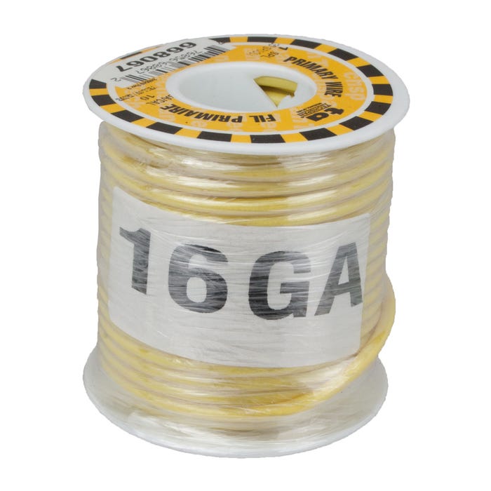 16 Awg GPT Wire Yellow 668067 16 Awg GPT Wire Yellow 668067