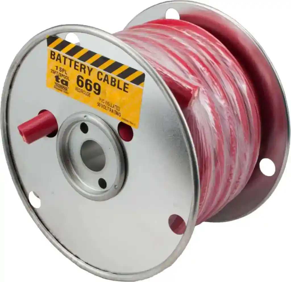 Battery Cable Rubber Red 2 Awg 669272 ElecDirect