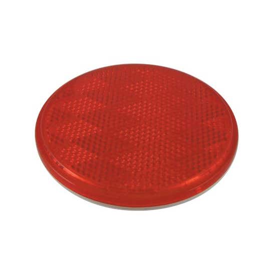 Red Round Reflector 3" 716044 Red Round Reflector 3" 716044
