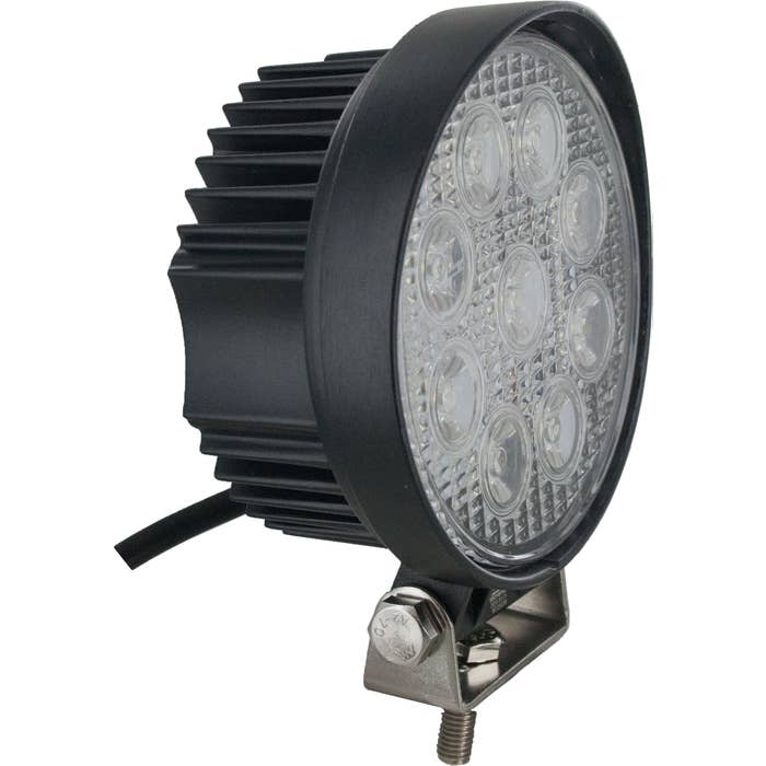 Round Tractor Utility Lamp LED 1710 Lumens 30 Degree 27 Watts Round Tractor Utility Lamp LED 1710 Lumens 30 Degree 27 Watts