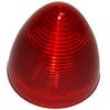 2.5" DIAMETER BEEHIVE, RED, 8-DIODES, SINGLE CONTACT