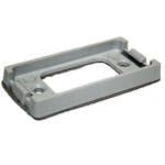ADAPTER MOUNT FOR RECTANGULAR 1" X 2", GREY, 1 BULB, SEALED UNIT, ABS ADAPTER MOUNT FOR RECTANGULAR 1" X 2", GREY, 1 BULB, SEALED UNIT, ABS