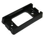 ADAPTER MOUNT FOR RECTANGULAR 1" X 2", BLACK, 1 BULB, SEALED UNIT, ABS