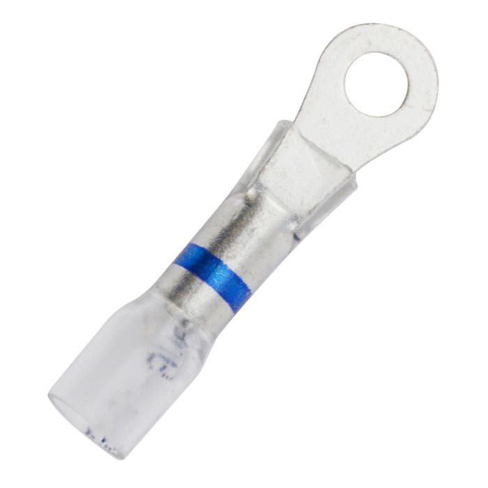 16-14 Awg Heat Shrink Ring Terminal #8 761207 16-14 Awg Heat Shrink Ring Terminal #8 761207