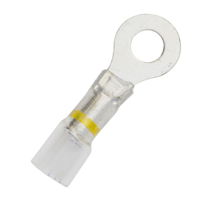 12-10 Awg Heat Shrink Ring Terminal 1/4" 761216 12-10 Awg Heat Shrink Ring Terminal 1/4" 761216