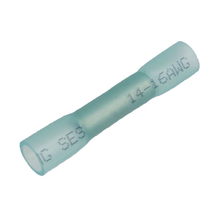 16-14 Awg Butt Splice Blue Bulk 16-14 Awg Butt Splice Blue Bulk