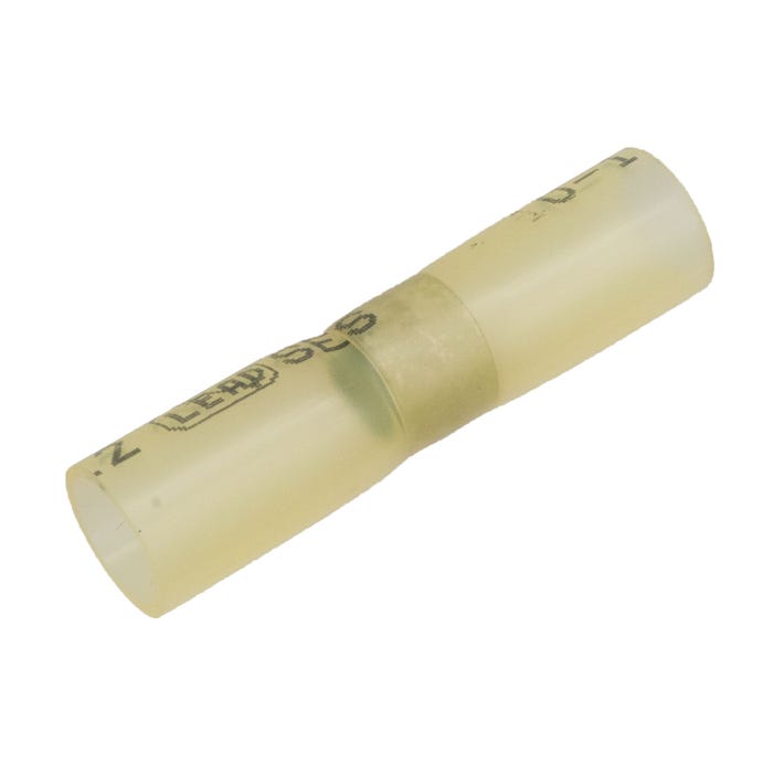 12-10 Awg Butt Splice Solder/Shrink Yellow Bulk 761673B 12-10 Awg Butt Splice Solder/Shrink Yellow Bulk 761673B