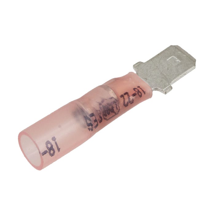 22-18 Awg Male Slide Terminal 1/4" Bulk 22-18 Awg Male Slide Terminal 1/4" Bulk