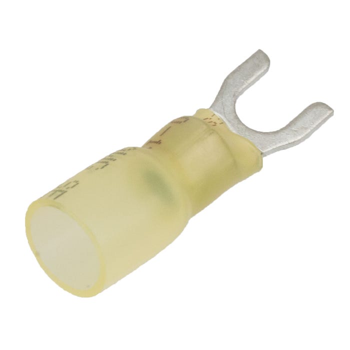 12-10 Awg Spade Terminal #10 Stud 12-10 Awg Spade Terminal #10 Stud
