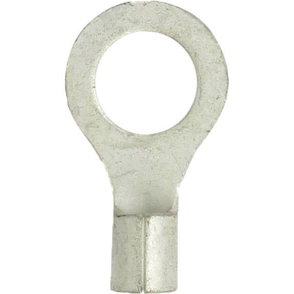 Tin Plated Copper Ring Terminal 12-10 Awg 5/16" Small Stud Tin Plated Copper Ring Terminal 12-10 Awg 5/16" Small Stud