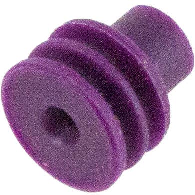 Delphi 12089679 OEM 22-20 Awg Purple Silicone Seal Angle Delphi 12089679 OEM 22-20 Awg Purple Silicone Seal Angle