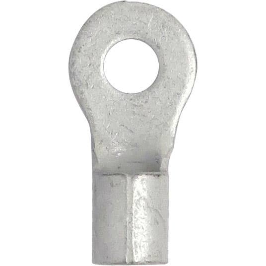 Tin Plated Copper Ring Terminal 8 Awg #10 Small Stud Tin Plated Copper Ring Terminal 8 Awg #10 Small Stud