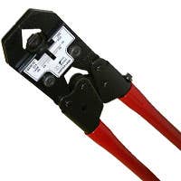 THIS DIELESS TOOL CRIMPS LEAD, COPPER, AND BRASS LUGS FROM 6GA. TO 250MCM. 25" LONG FOR EXCELLENT CRIMP FORCE THIS DIELESS TOOL CRIMPS LEAD, COPPER, AND BRASS LUGS FROM 6GA. TO 250MCM. 25" LONG FOR EXCELLENT CRIMP FORCE