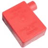 BATTERY TERMINAL COVER BOOTS, LEFT ELBOW STYLE, RED, FOR 2/0 AWG CABLE, 10 PACK
