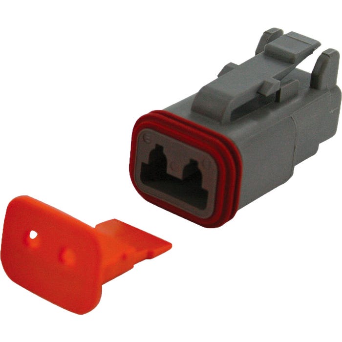 Deutsch DT06-2S DT Series 2-Way Connector Bulk 10 Sets Deutsch DT06-2S DT Series 2-Way Connector Bulk 10 Sets