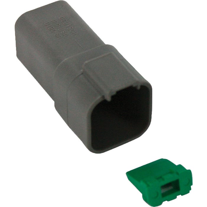 Deutsch DT04-6P DT Series 6-Way Connector Bulk 10 Sets Deutsch DT04-6P DT Series 6-Way Connector Bulk 10 Sets